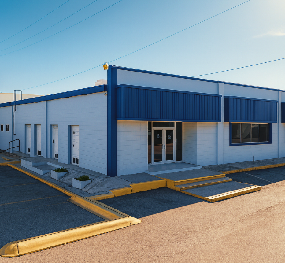 Bodega industrial en renta en Chihuahua dentro de parque industrial con acceso para tráiler